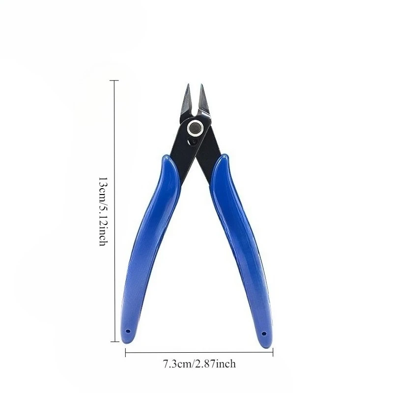 Mini Diagonal Cutting Pliers Grip Flush Side Wire Cutter Nippers Precision Hand Tool for Model Hobby Electronic Repair DIY Craft