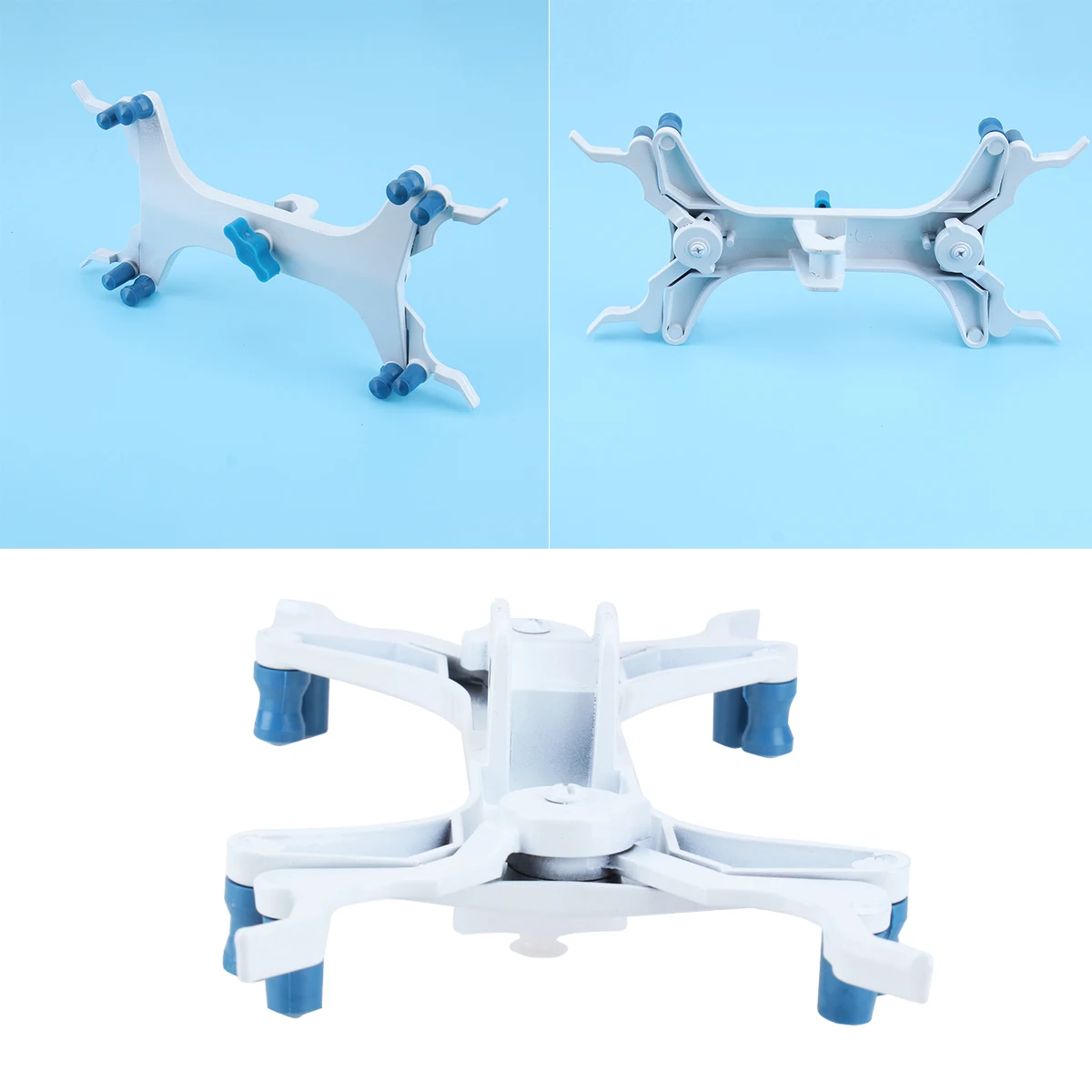 

Double Spring Loaded Buret Clamp Aluminium Alloy Lab Clip For Classroom Heavy Duty Cast Silicon Covered Secure Grip