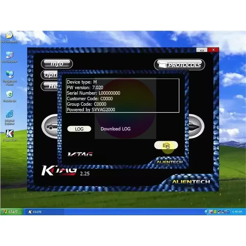 برنامج Ktag 2.25 وKsuite 2.80 لتصحيح الأخطاء KESS V2 وV5.017-RSA، أداة فتح لجرار شاحنة السيارة كان الإصدار عبر الإنترنت