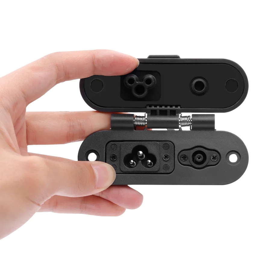 Waterproof Charging Base With Rubber Mat for Ninebot MAX G30 Electric Scooter Charger Port Replacement Accessories