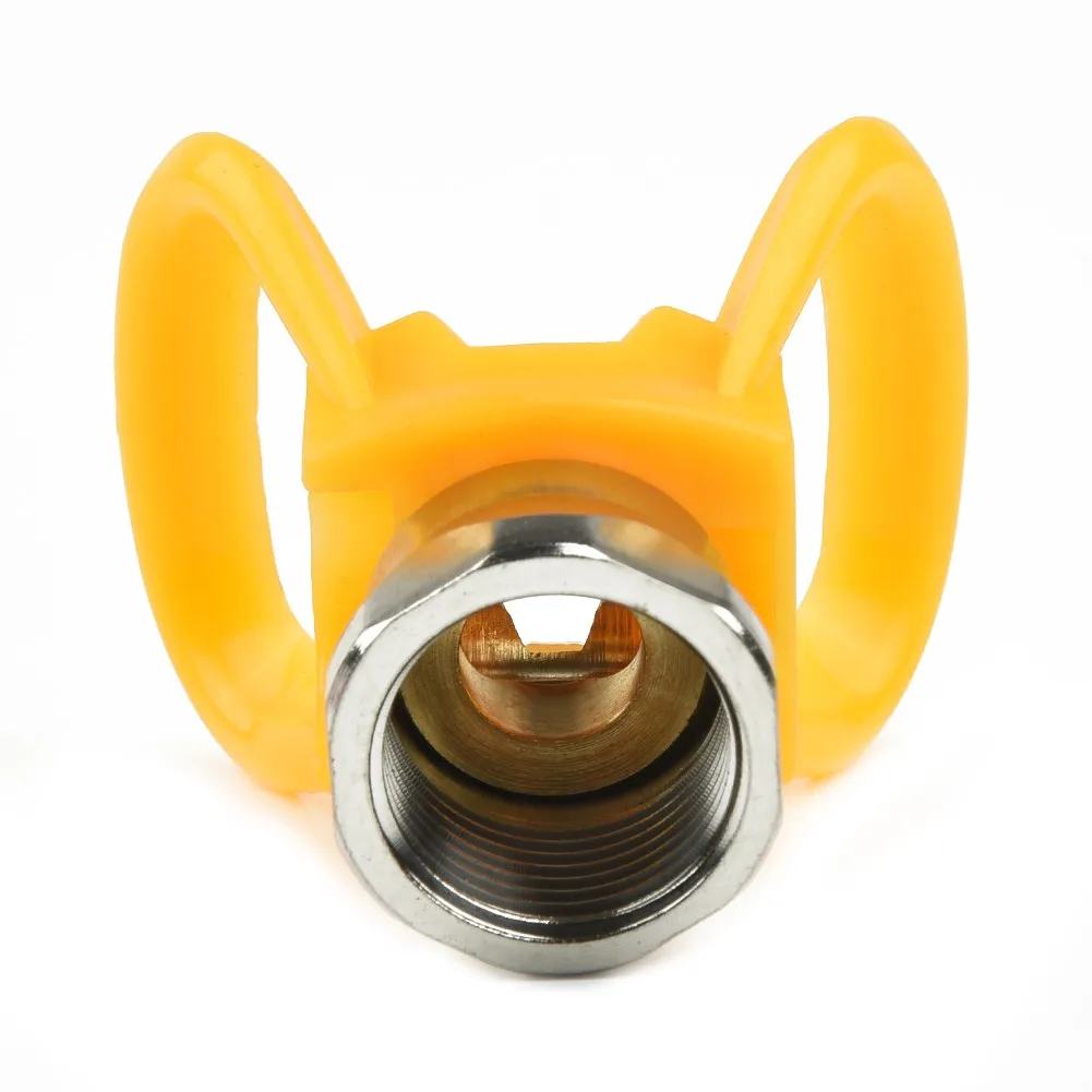 Imagem -03 - Paint Spray Gun Ponta Plana Bocal Guarda Wagner Airless Pulverizador Bocal Assento Guarda Peças de Máquina
