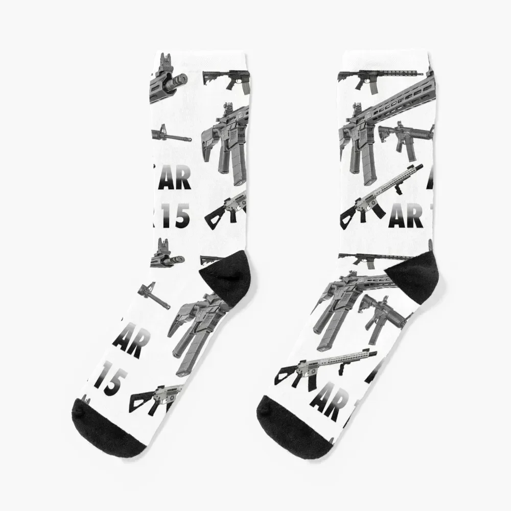 AR -15 Socks short Stockings man winter gifts hockey Boy Child Socks Women's