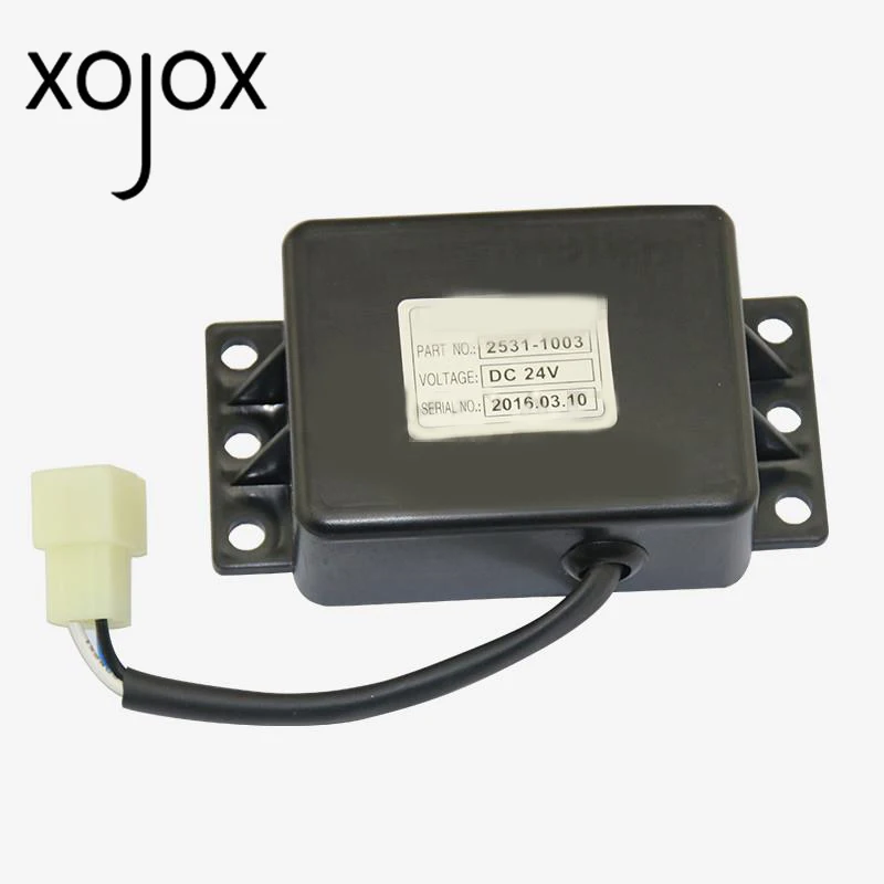 XOJOX For DOOSAN DH DX HYUNDAI Excavator Accessories Conversion Controller DC24V DC Converter 2531-1003LM high quality Free s