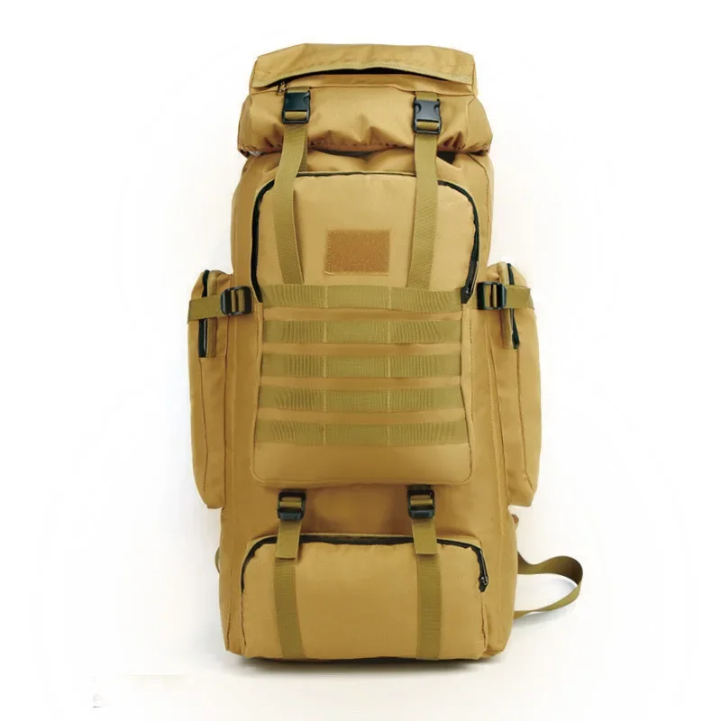 SYZM-mochila táctica de gran capacidad para deportes al aire libre, bolsa de viaje impermeable de camuflaje de 80L, para montañismo