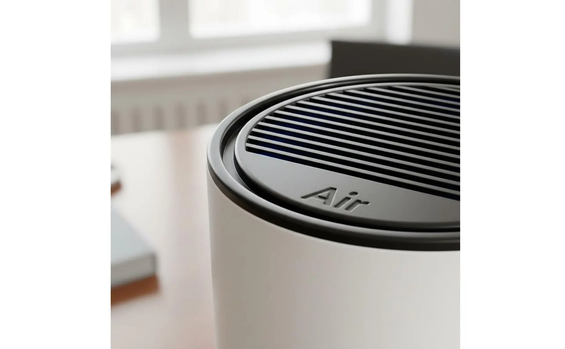 Smoke Eater Removes Allergens & Odors Desktop Smoke Screen Desktop Air Purifier Quiet Function Small Air Purifier for Bedroom