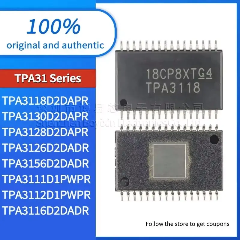 

HS TPA3128D2DAPR TPA3118D2DAPR TPA3130D2DAPR TPA3126D2DADR TPA3156D2DADR TPA3111D1PWPR TPA3112D1PWPR TPA3116D2DADR New quality