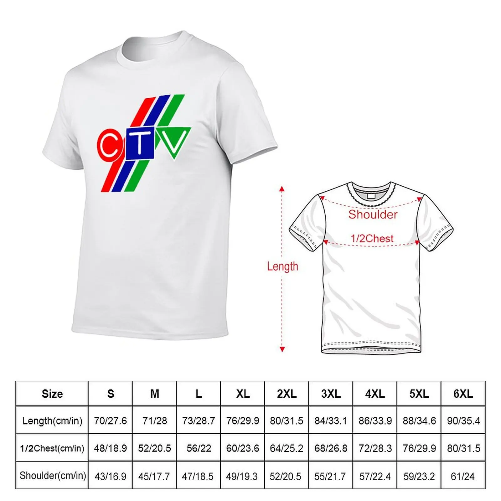 CTV The Choice Of Canadians T-Shirt Breathable Travel T-Shirt