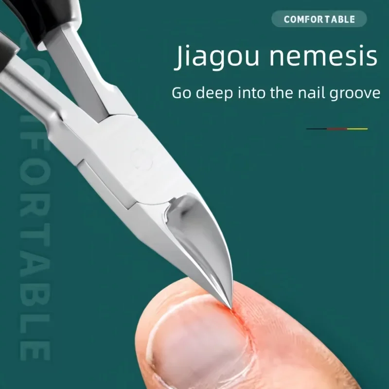 في سن المراهقة Nagelknipper القاطع Ingegroeide Teennagel أداة Dcke Nagel Dode Huid Vuil مزيل سوبر Scherpe Gebogen Mes Nail T