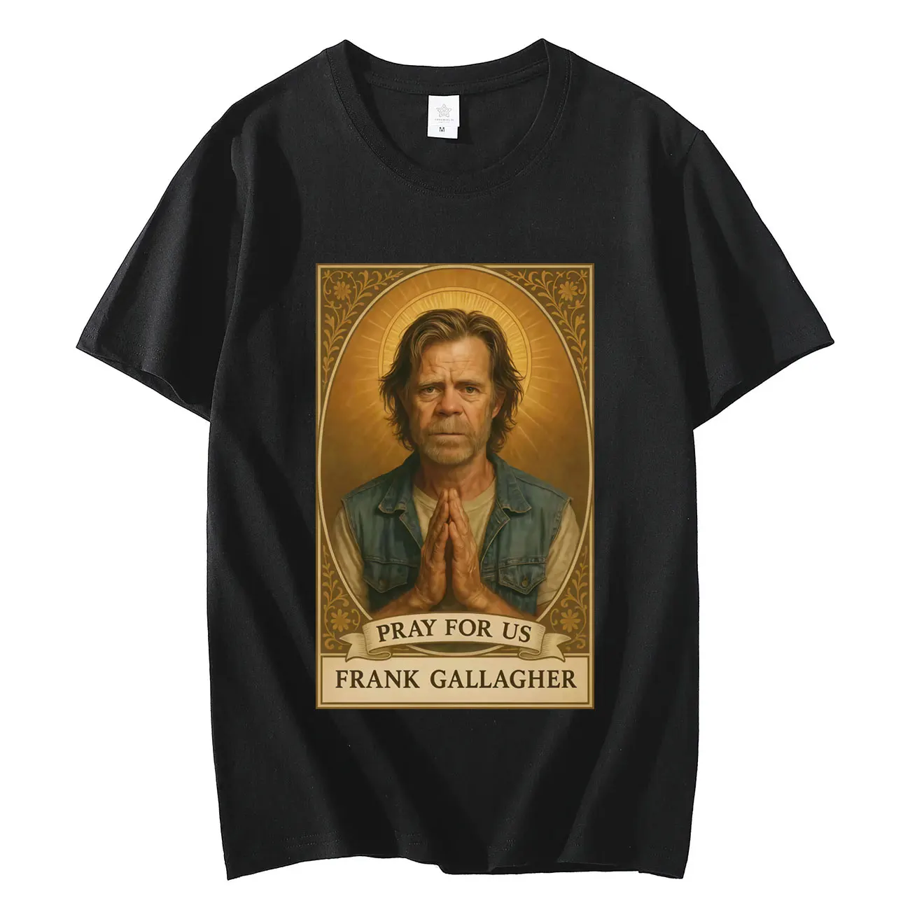 

TV Series Shameless Frank Gallagher Graphic T Shirts High Quality Fashion Short Sleeve T-shirts Men Women Casual Cotton T-shirt