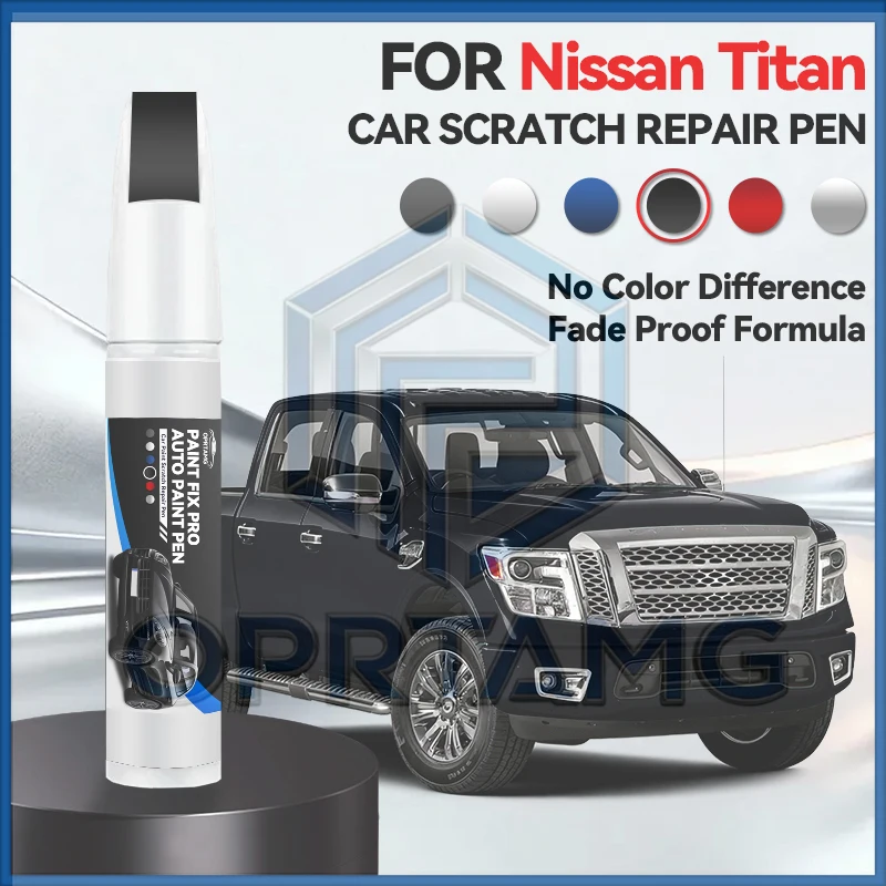 

Car Tool Accessories For Nissan Titan 1990-2025 2026 Paint Repair Pen Touch Up Scratch Remover DIY Auto Accessories Black W