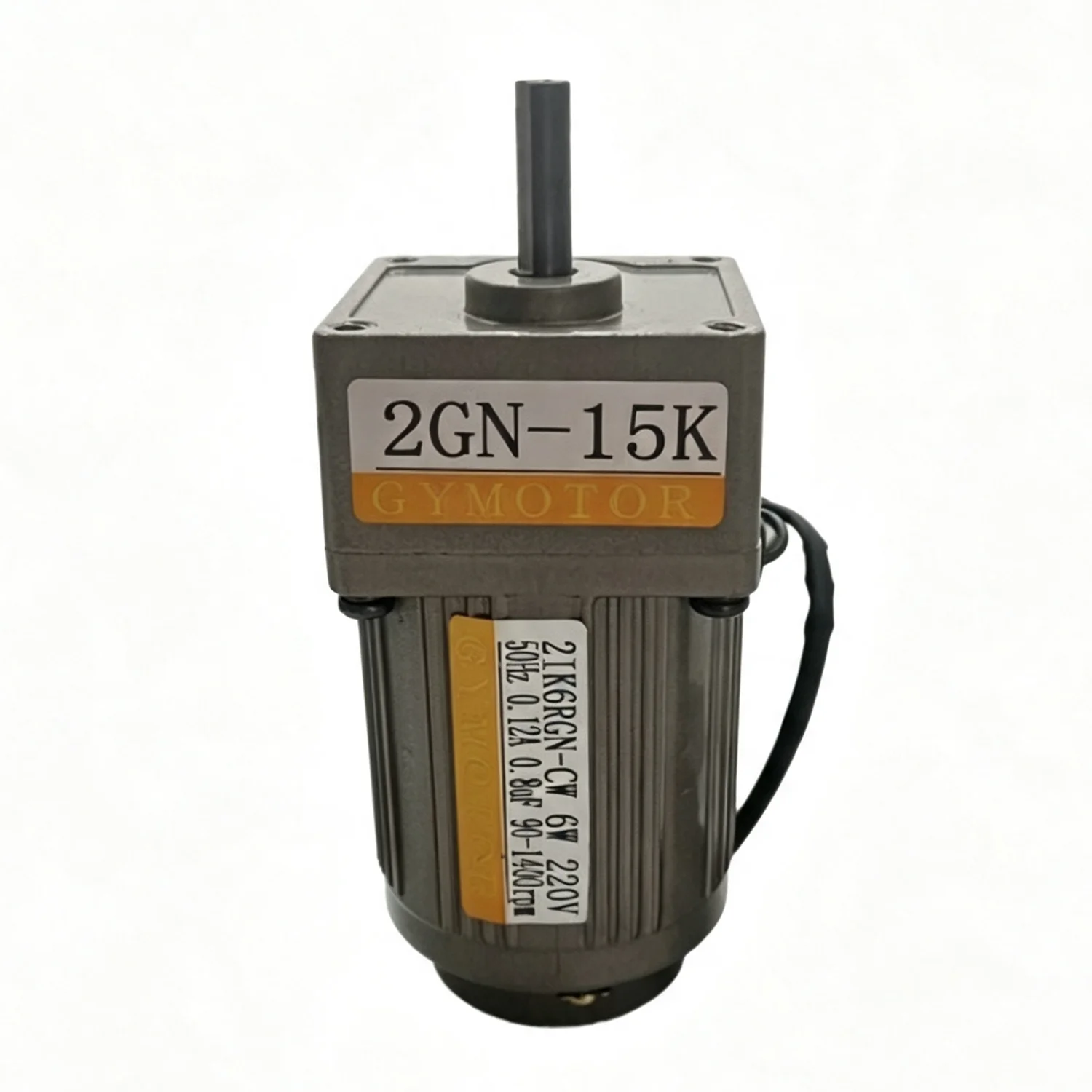 AC 220V 6W Shaft Diameter 8mm Single Phase Variabale Speed Gear Motor 2GN Gearbox Adjustable Speed AC Motor