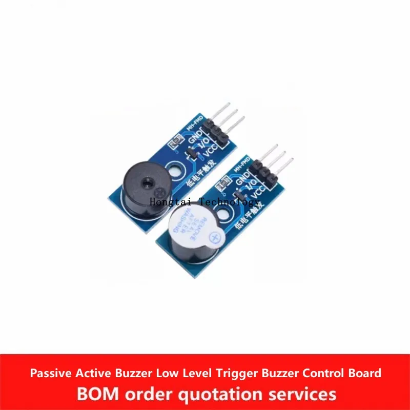 Passive Active Buzzer DC 3.3V-5V Low Level Trigger Buzzer Control Board Module