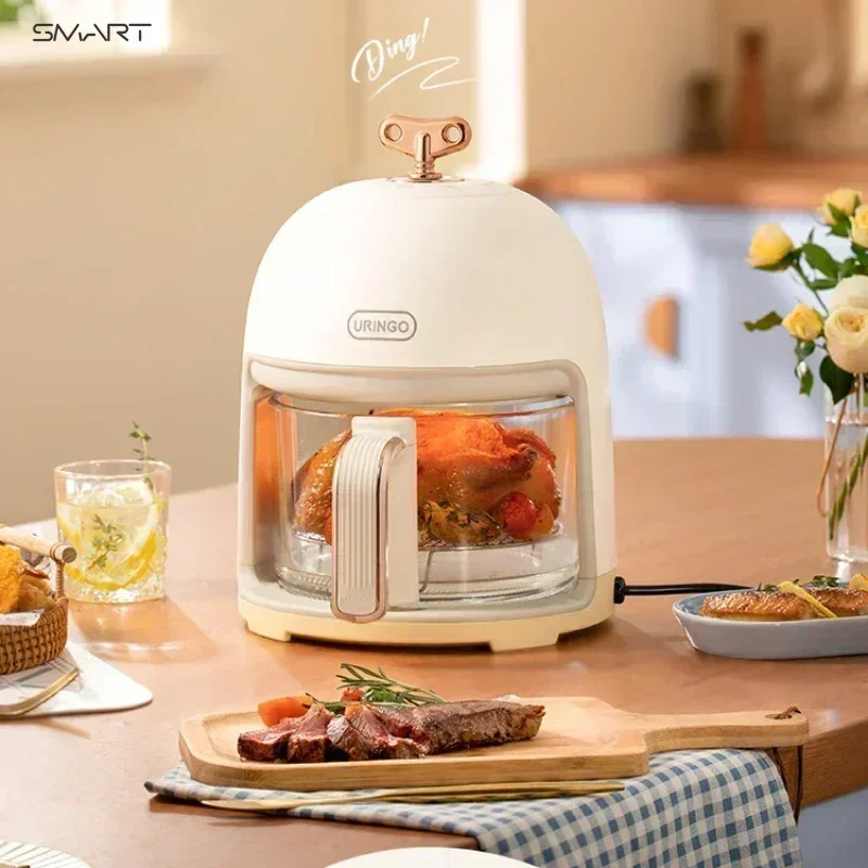 

Air fryer household new multifunctional transparent visible steam glass air fryer freidora de aire sin aceite