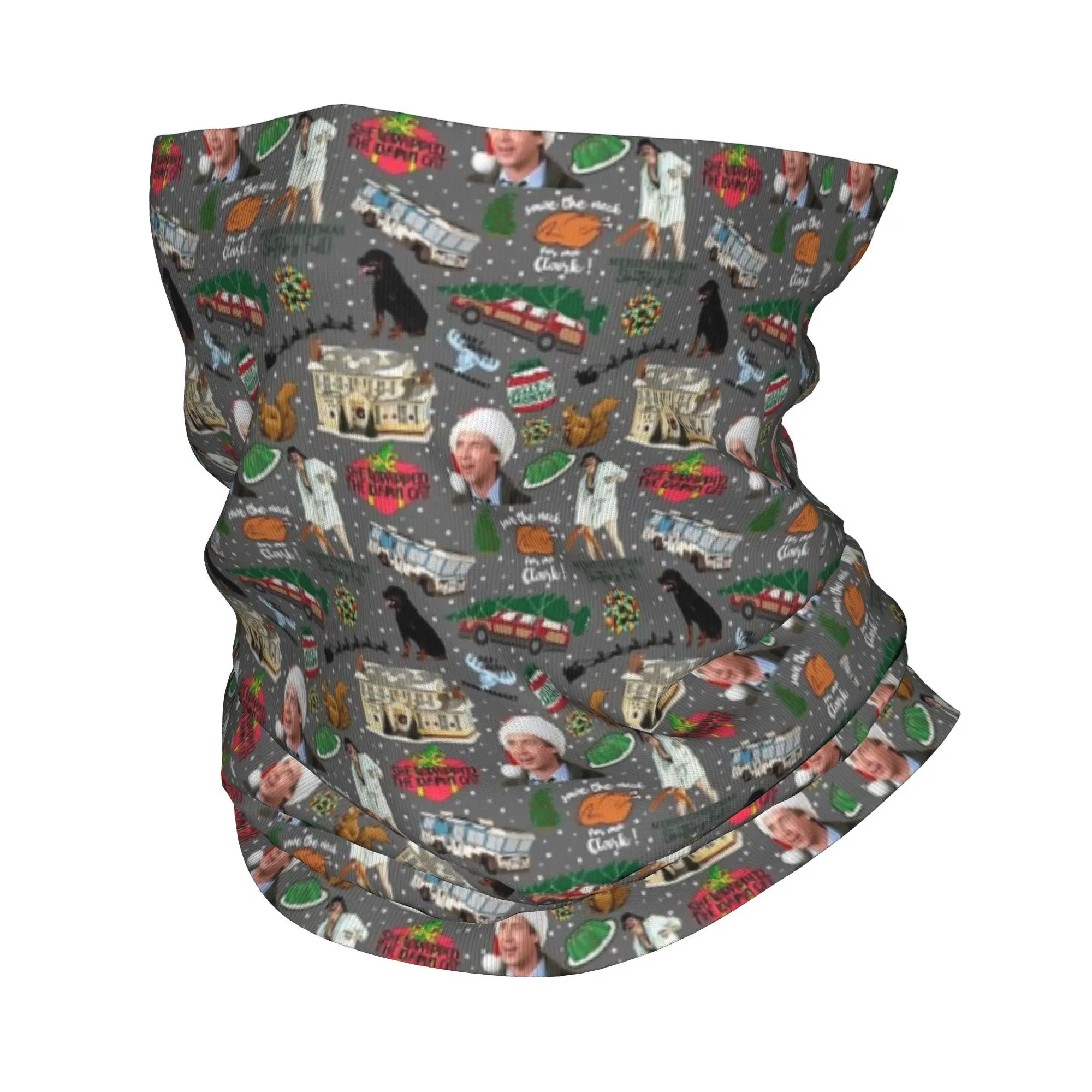 National Lampoons Christmas Vacation Bandana Neck Gaiter Printed Mask Scarf Cycling Scarf Outdoor Sports For Men Women Adult
