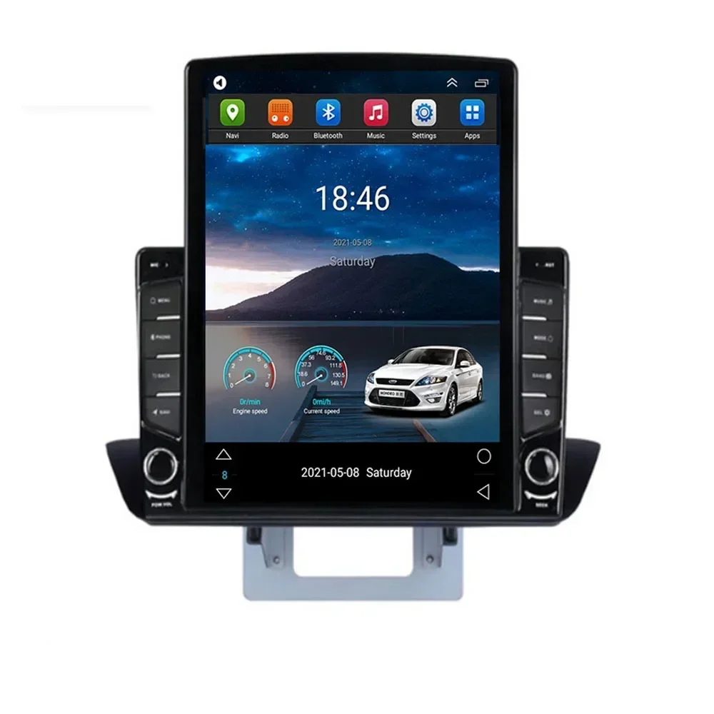 For Tesla Style 2 Din Android 13 Car Radio For Mazda BT50 2 2012-2018 to 2050 Multimedia Video Player GPS Stereo Carplay DSP