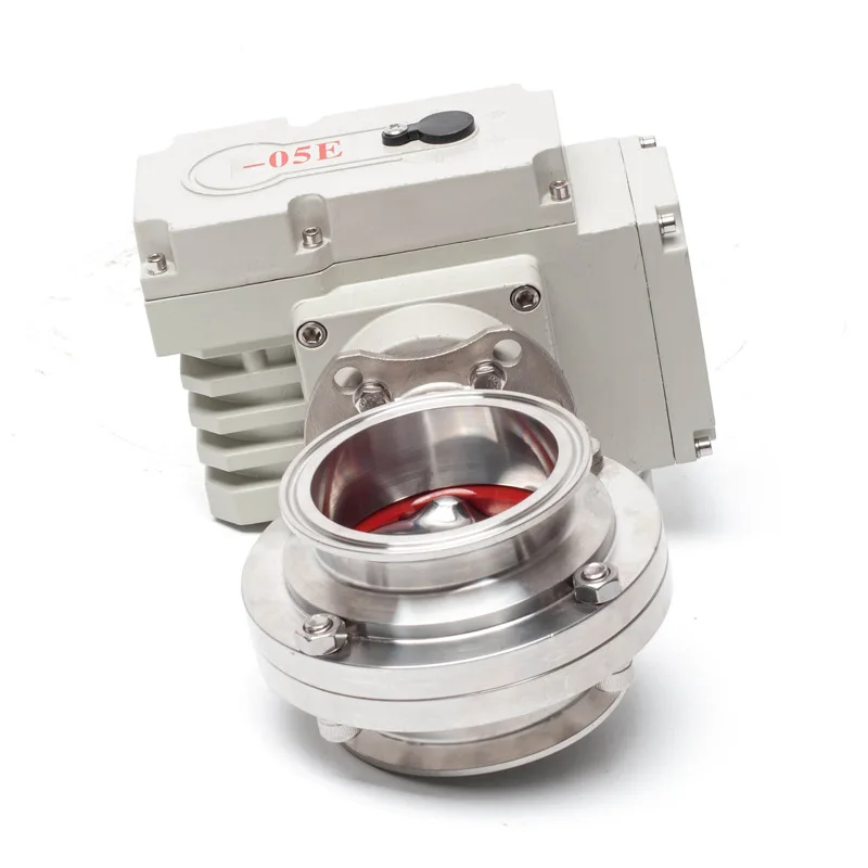 

Electric's Quick Installation D981X-16Q Sanitary Grade Butterfly Valve 304 Stainless Steel Clamp Type Silicone Soft Seal Water