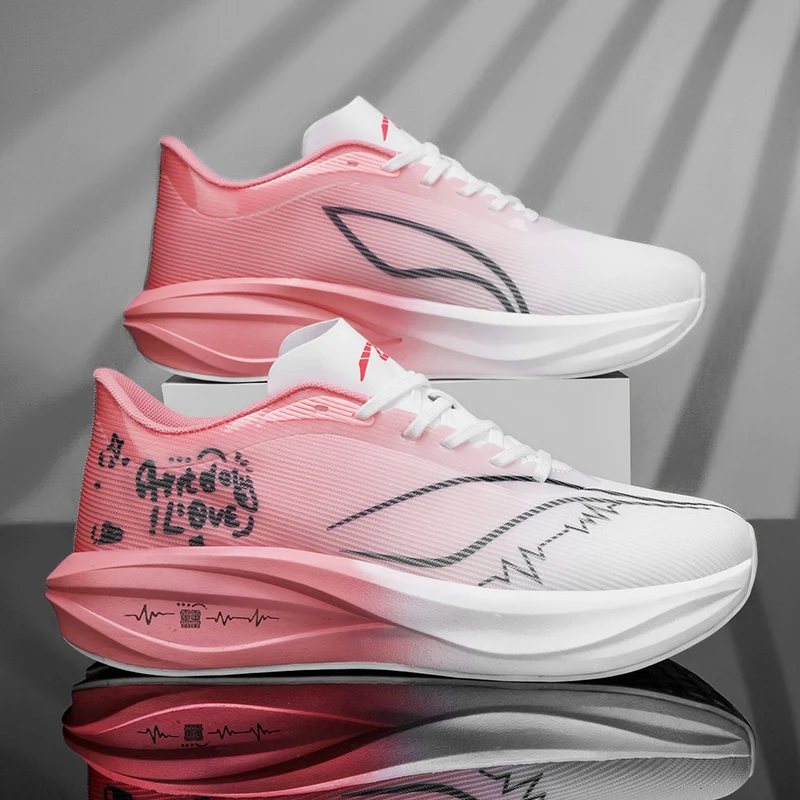 

Новая летняя спортивная обувь, повседневная обувь, мужская обувь, дышащая амортизирующая обувь с сеткой, кроссовки для пар, дорожная обувь