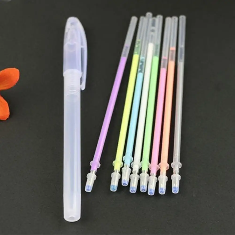 Juego de rotuladores para bocetos, marcadores de Arte de larga duración, bolígrafo de escritura suave, bolígrafo de Gel de pintura blanca, suministros para estudiantes, 1 Juego