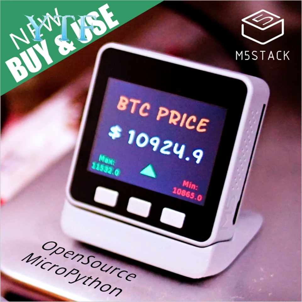 M5Stack nuevo soporte de carga mojado Sensor de temperatura construido DHT12