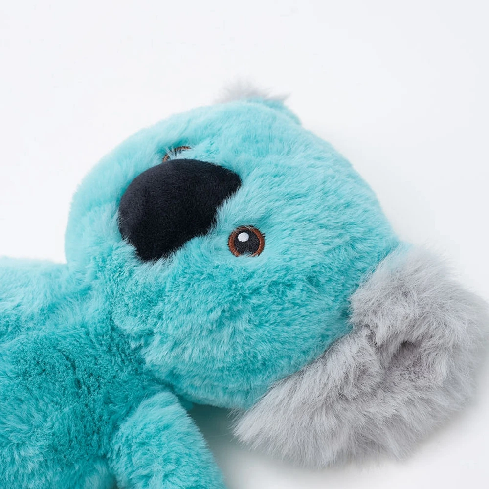 Juguete de peluche de Koala azul variante, almohada supersuave para dormir, muñeco para regalar a tus amigos, regalos creativos de cumpleaños, 35CM