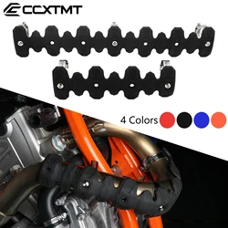 Protecteur de couvercle de bouclier thermique de silencieux de tuyau de tête d'accès, Husqvarna David FE KTM SXF EXCF SMR 220 400 250 350 Honda BETA RR, 450mm, 500mm