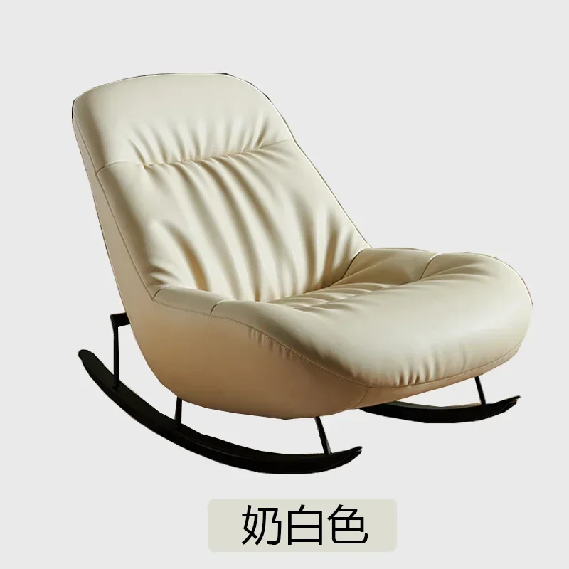 

Y Sofa chair Leisure Living room rocking chair Reclining Single light luxury simple rocking chair