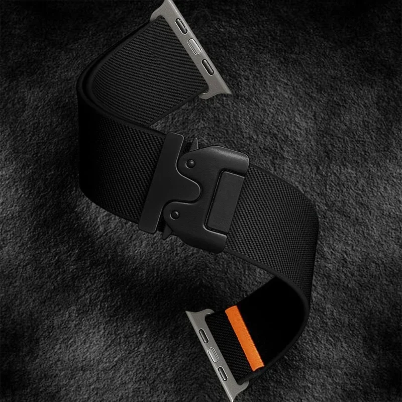 Parachute-Armbänder für Apple Watch 10 Band 46mm 42-41-45mm Ultra 2 49mm 44mm Nylon-Armband iWatch Apple Watch Series 9 8 SE 5 6 7 – Detail 7