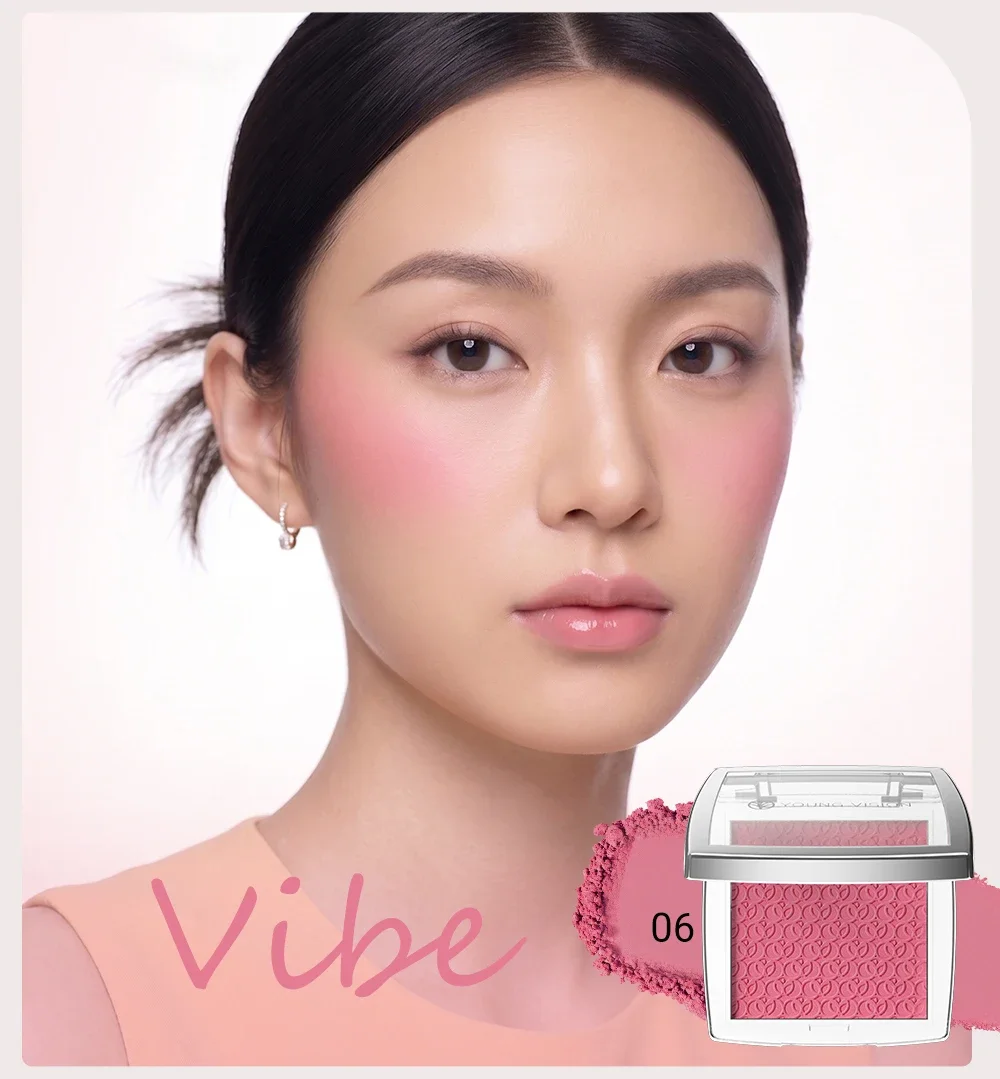 Palette de blush mat velouté texture ultra fine pour le teint_voghion.com