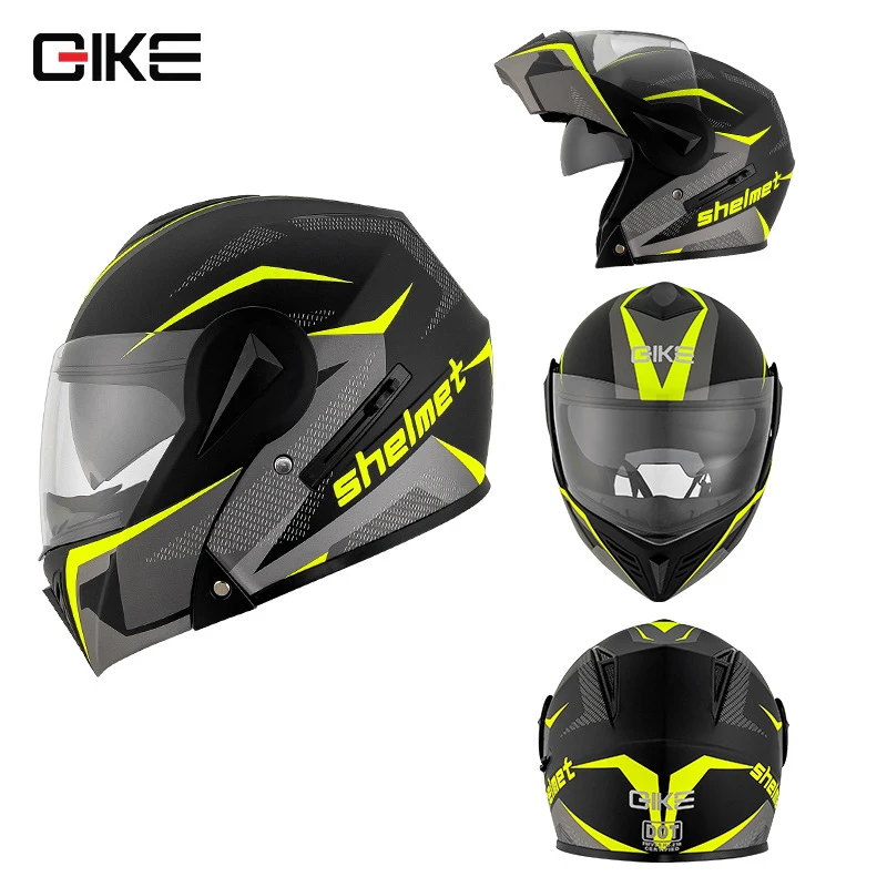 

Men Women Fashion Helmets Motocross Racing Off-road Flip Up Casco Moto Personalised Motorcycle Full Face Helmet