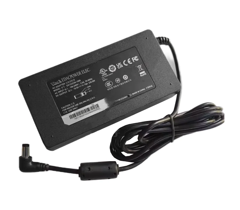 

Power Adapter 19.5V 11.79A, Barrel 7.4/5.0mm With Pin, 3-Prong, EA12323N-1950