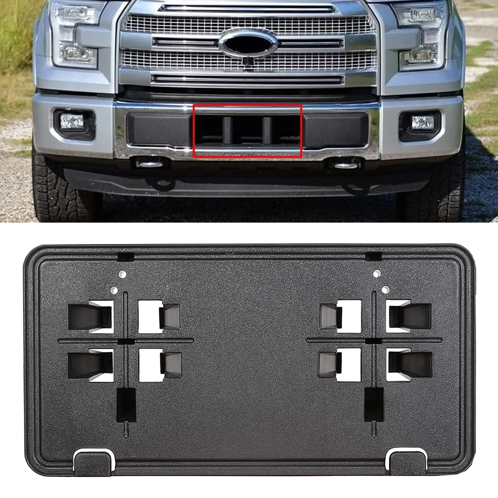 Uchwyt montażowy zderzaka tablicy rejestracyjnej Uchwyt ramy do Forda F150 2015 2016 2017 Zamiennik FL3Z-17A385-B FO 1068166