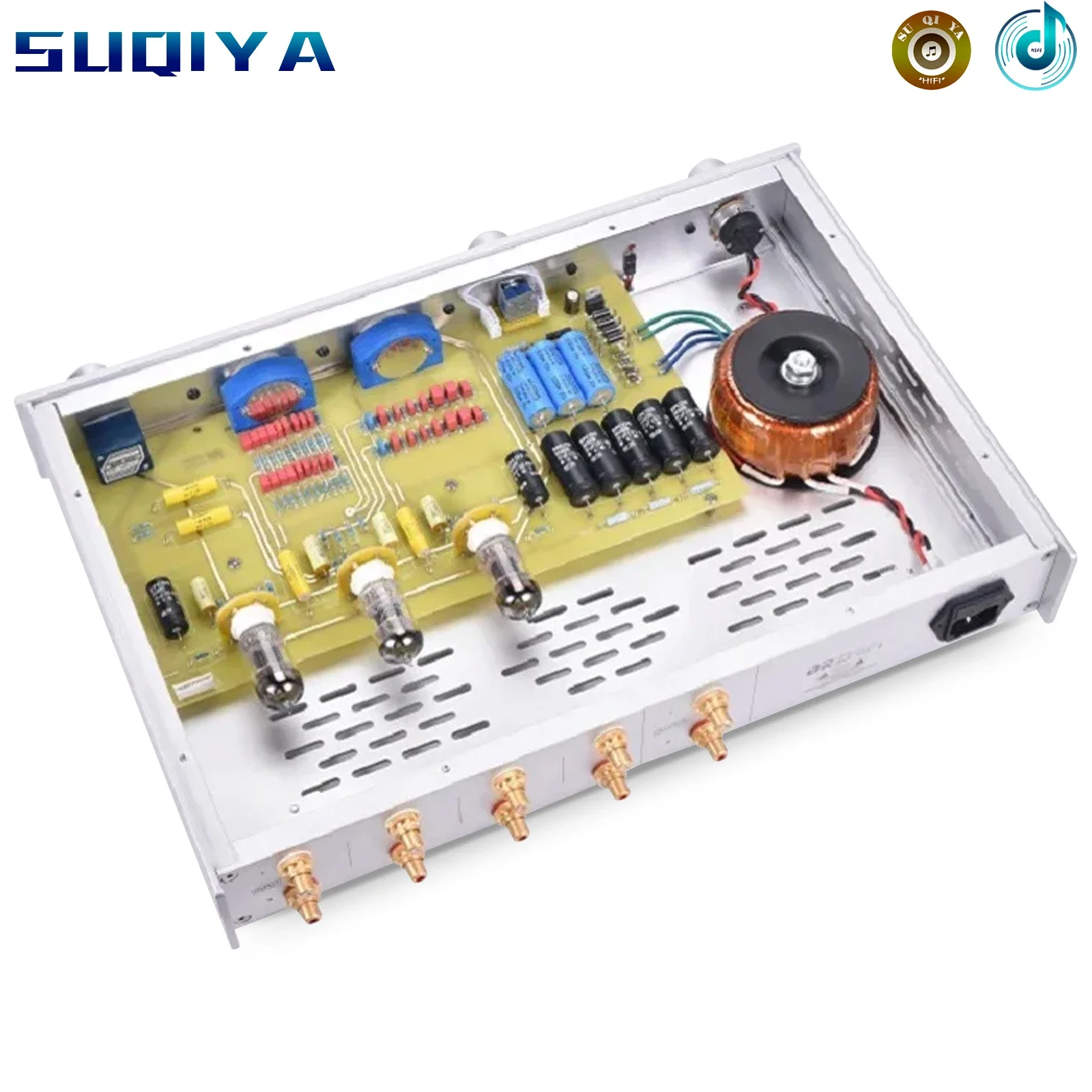 

SUQIYA-Audio Mc22 Tube Preamplifier High And Low Tone Control Hi Fi Amplifier Preamp