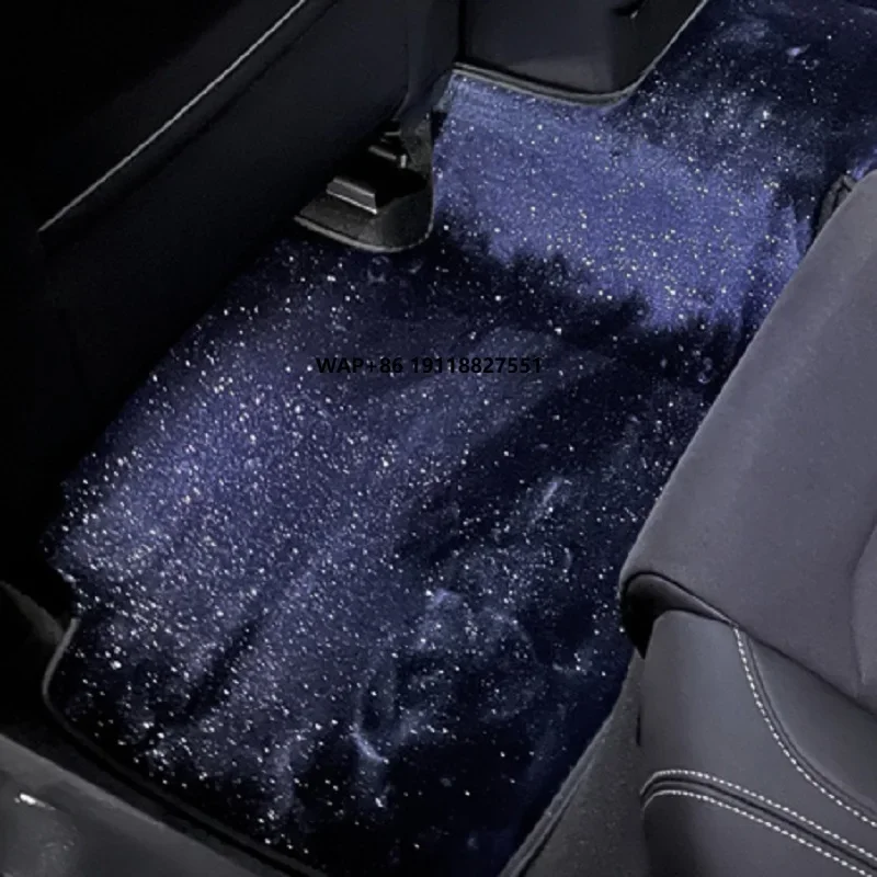 

High Quality Custom Warm Cashmere Fiber Soft Car Carpet Floor Mat for