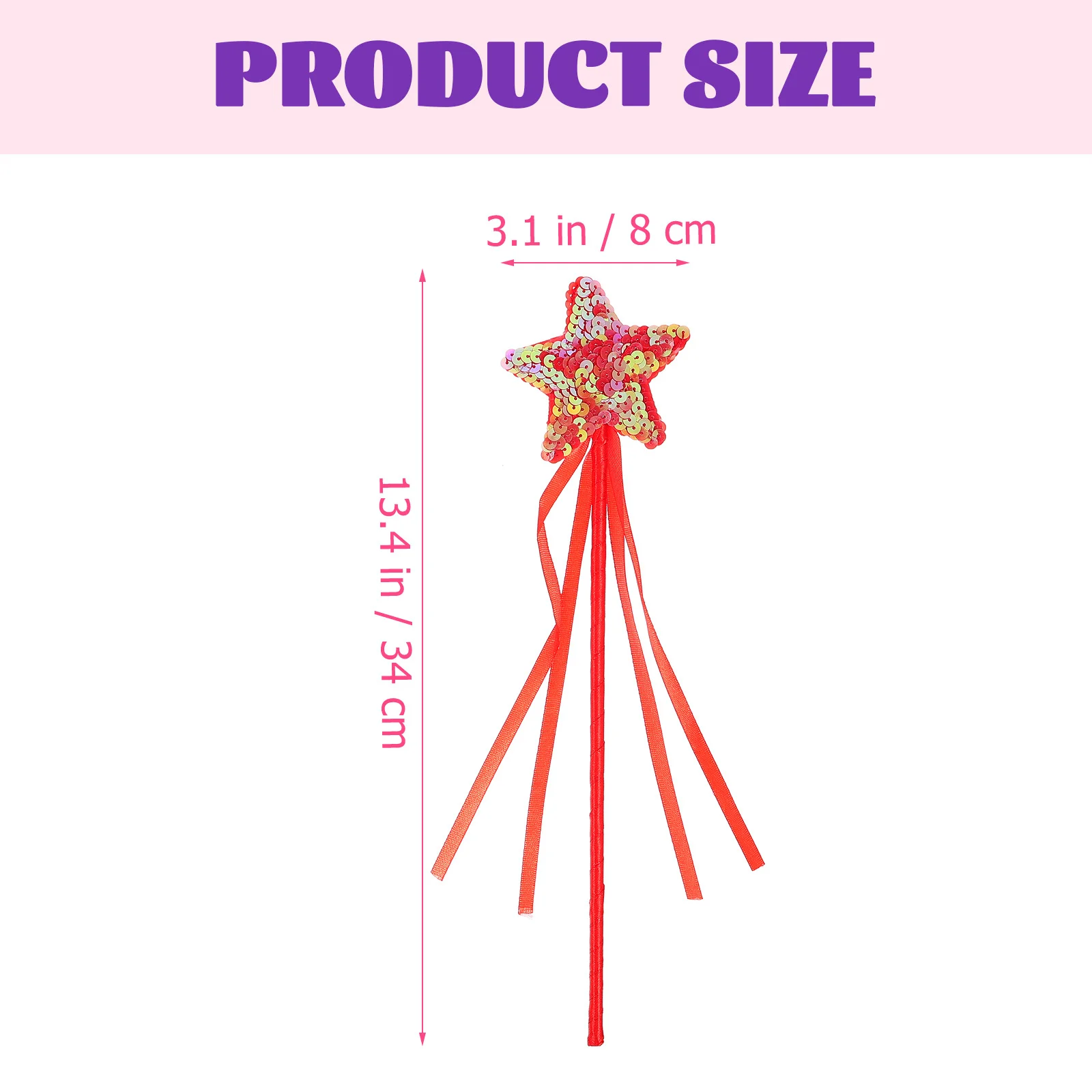 3 قطعة عصا الجنية النجوم لامعة عصا تأثيري الدعامة الاطفال لوازم الحفلات هدية الاطفال لوازم الحفلات فتاة الجنية عصا