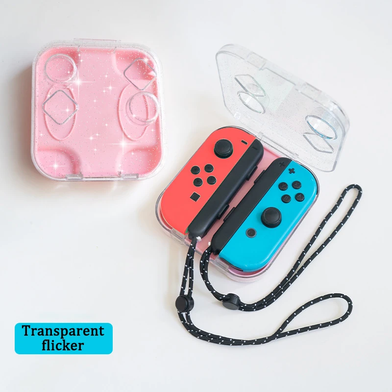 for Nintendo switch joycon mini storage case box PC Transparent