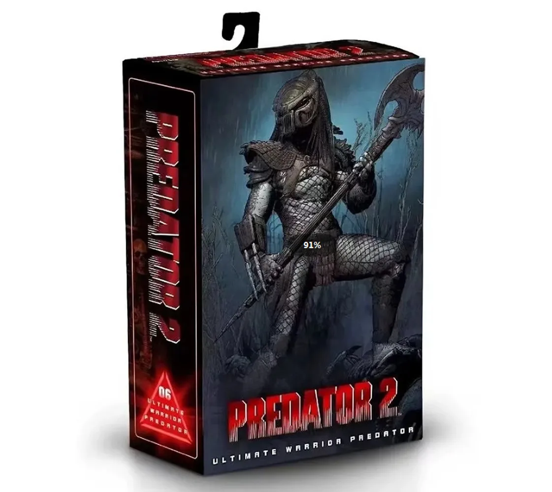 NECA في نهاية المطاف المحارب شامان سيتي هنتر أهاب جارديان المفقود الغابة الغريبة المفترسين كبار السن الكشفية ثعبان الخنزير Drmaced ألفا الشكل #3