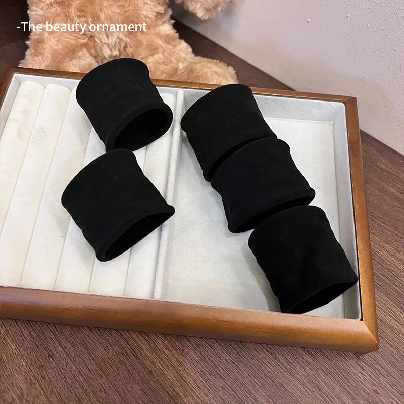 Ikat Rambut Elastis Tinggi untuk Wanita, Masker Kulit Sensitif, Ikat Rambut Model Marquetail, Ikat Rambut Bola, Karet Rambut, Aksesoris Rambut