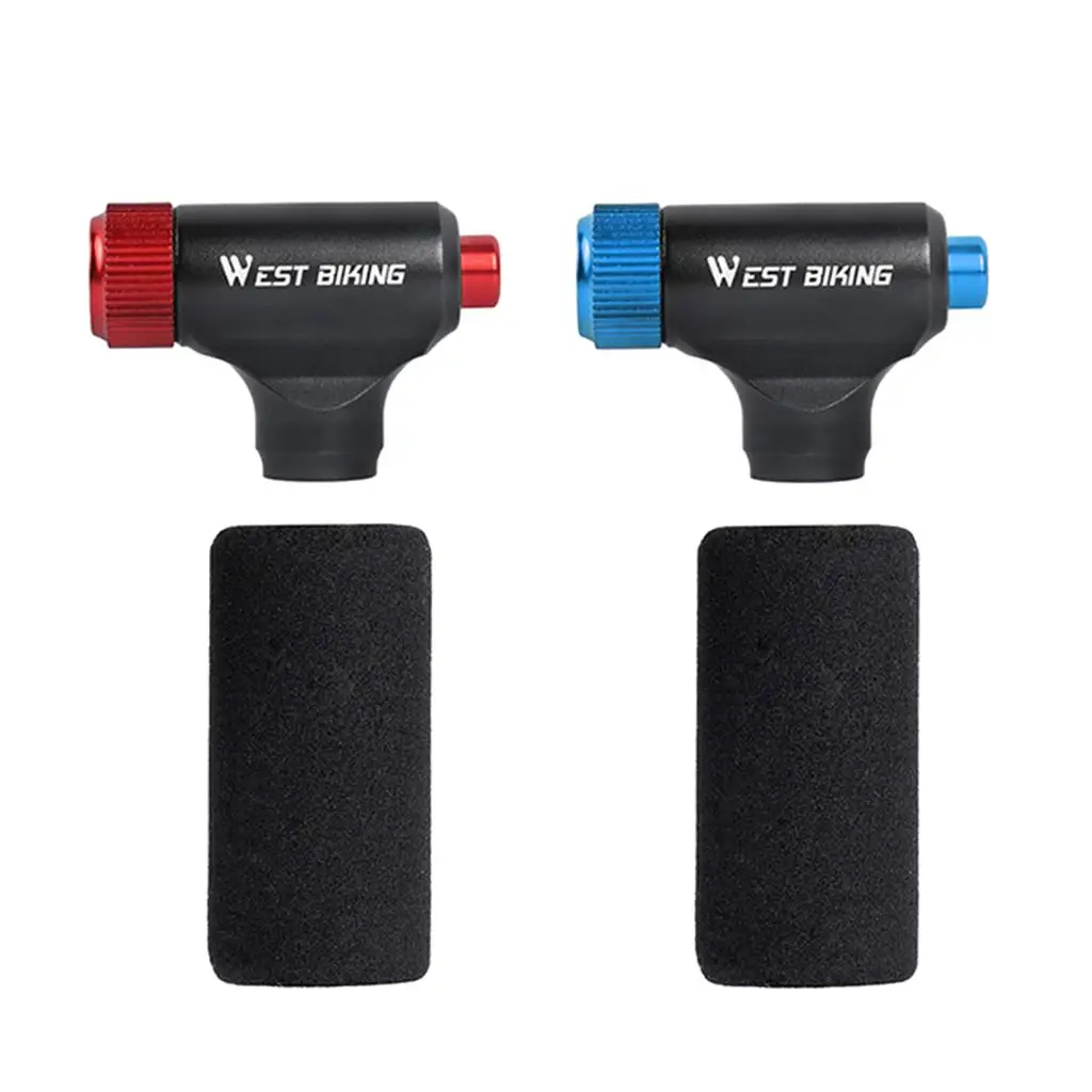 

Bicycle CO2 Pump Portable Aluminum Alloy Mini Pump Hand Inflator Cycling Equipment for Bike Tire Inflation