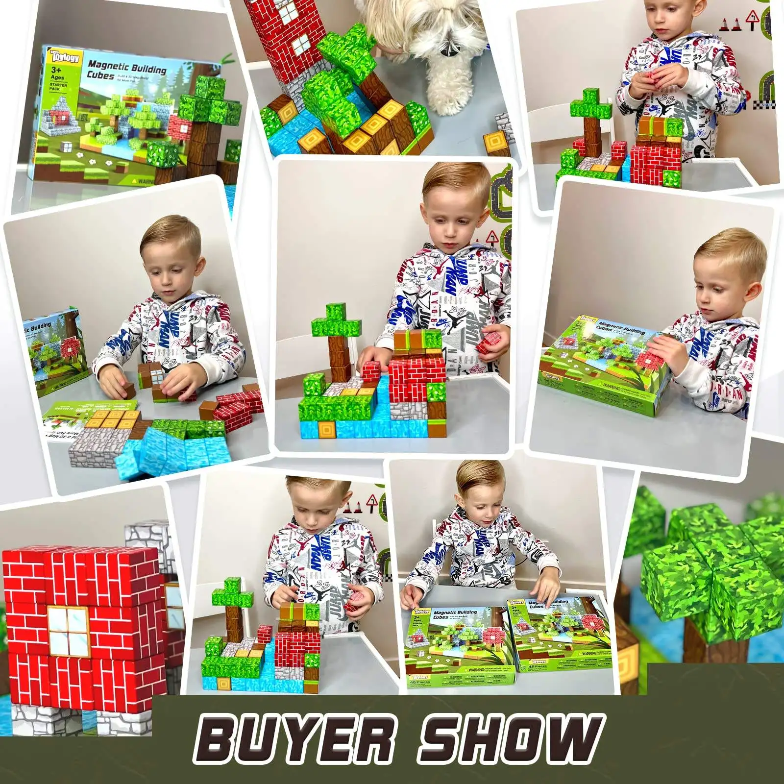 STEM Montessori Sensory Building Cubes 6