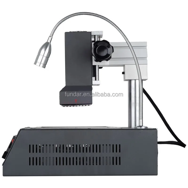 Original ACHI IR6500 DARK IR BGA Rework Station + 648pcs Bga Stencils Diagonal Reball Station + 20pcs Free Gift
