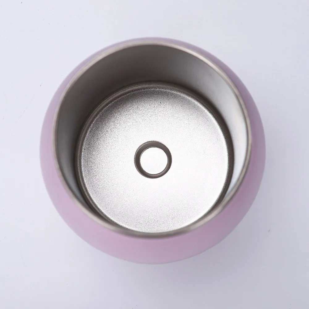 Mini taza de Yerba Mate argentina de doble pared con pajita y tapa, taza de huevo portátil de 5oz, vaso de acero inoxidable para exteriores