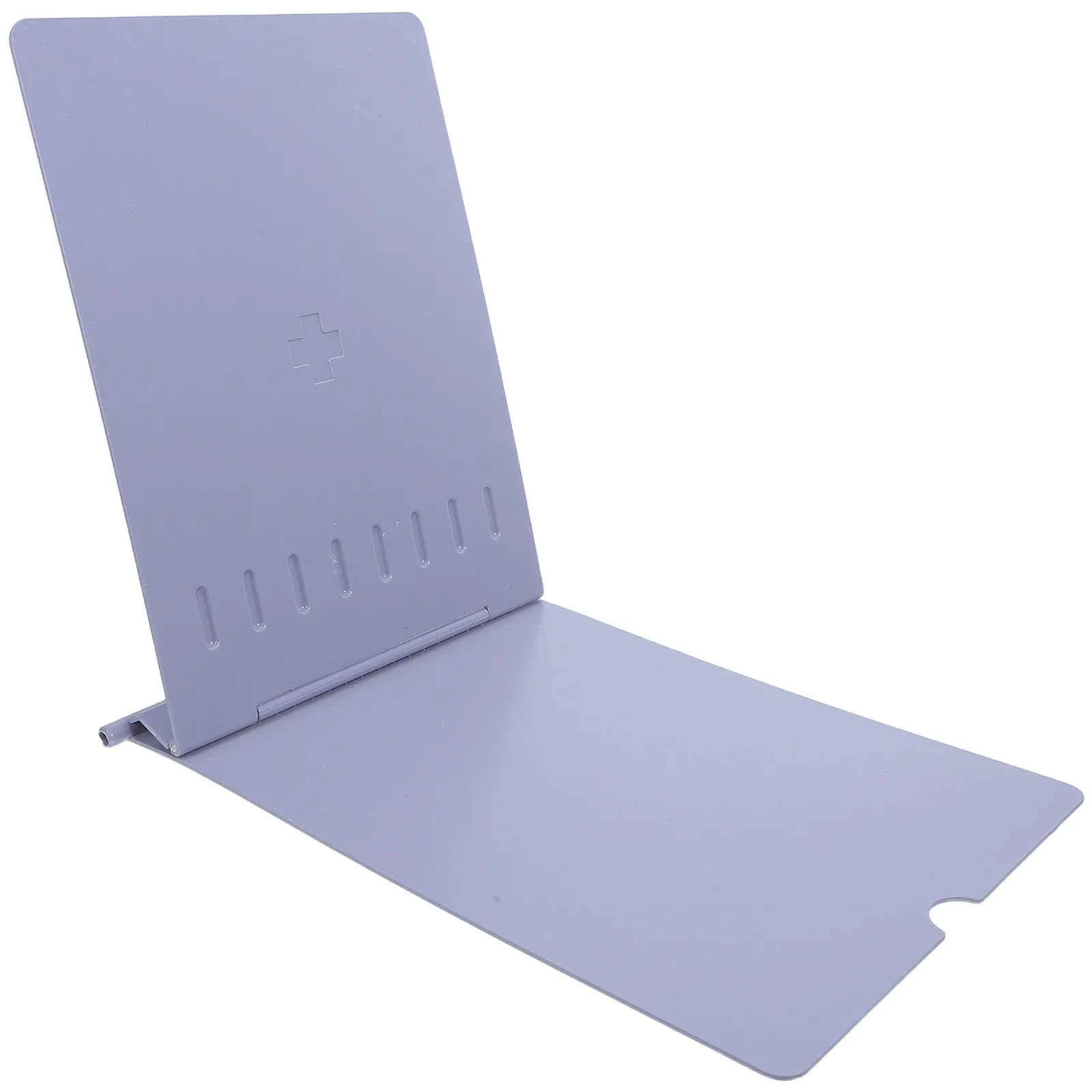 

Plastic Clipboard Grey Nursing Clip Board Privacy Cover High Capacity Clip Chart Organizer Portable Document Holder