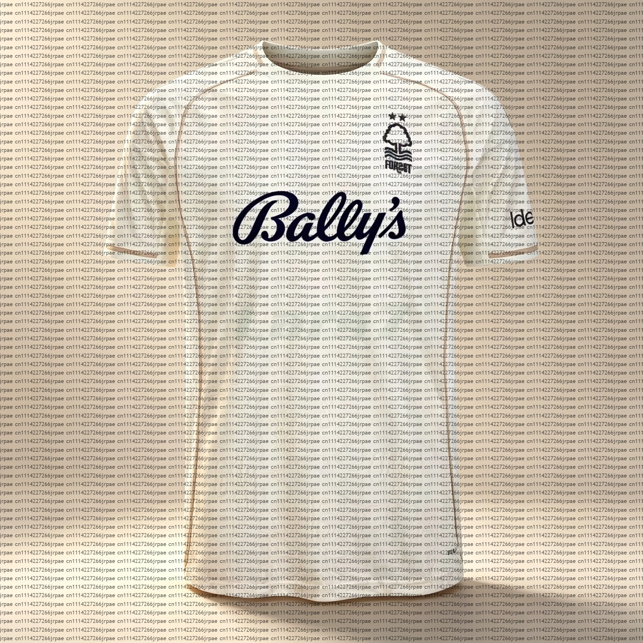 2026-27 New Nottingham Forest Football Jersey Y2K Oversized Family Clothing T-shirt Daily Training Street Style Outfit Top