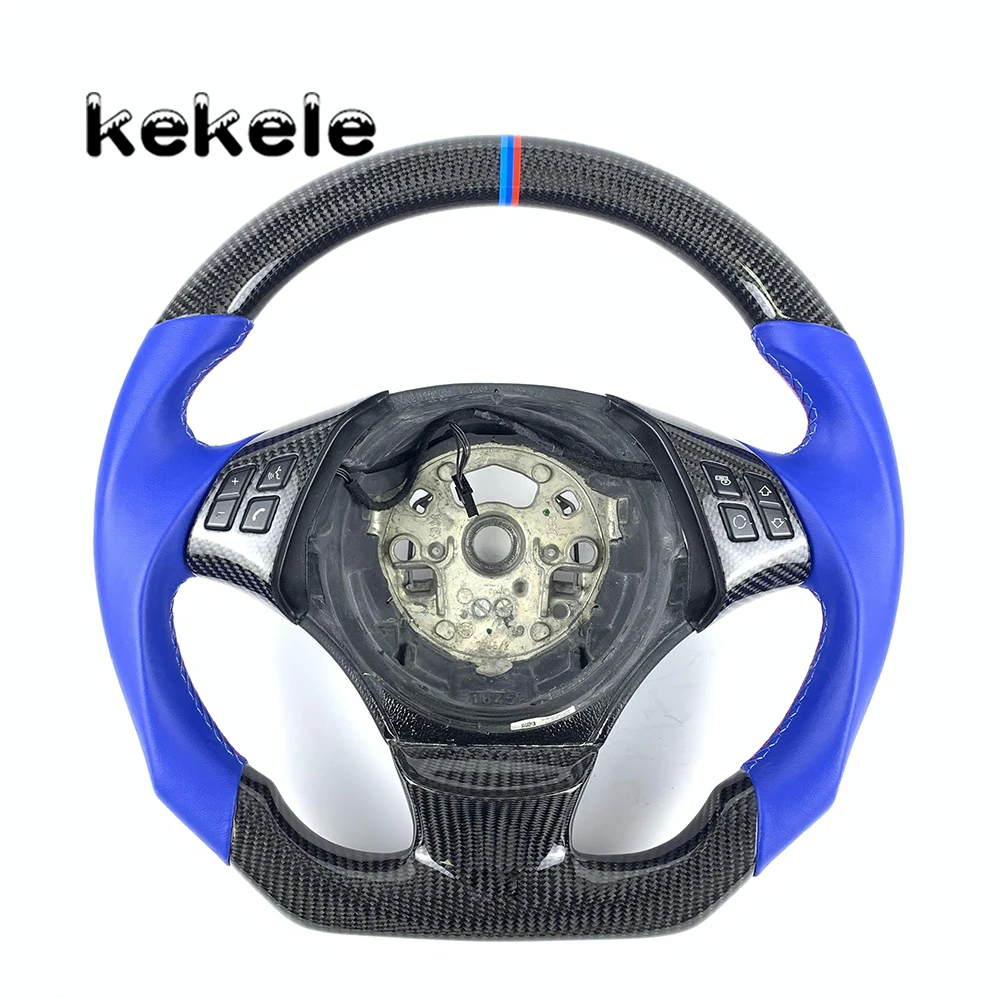 

Высококачественный руль из карбона и кожи для моделей BMW: E46, E60, E39, E30, E90, E92, M3, M4, F10, F30, F32, F80