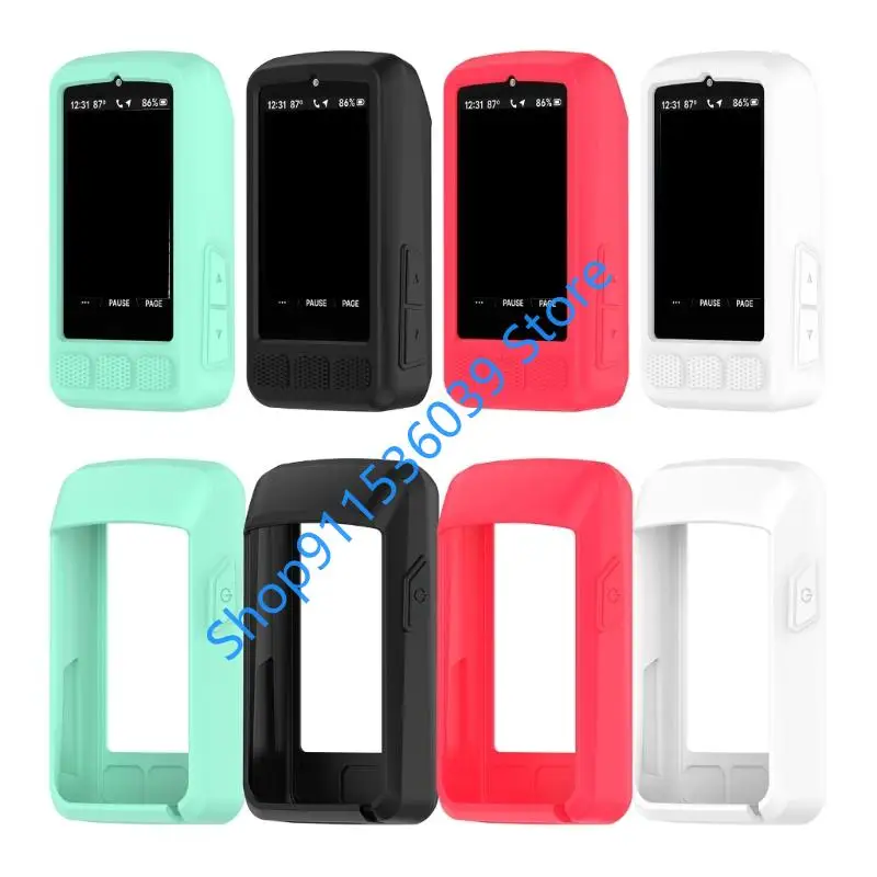 غطاء حماية من السيليكون لهاتف Wahoo ELEMNT ROAM 3 للدراجات الهوائية GPS حافظة حماية للكمبيوتر مع طبقة حماية للشاشة