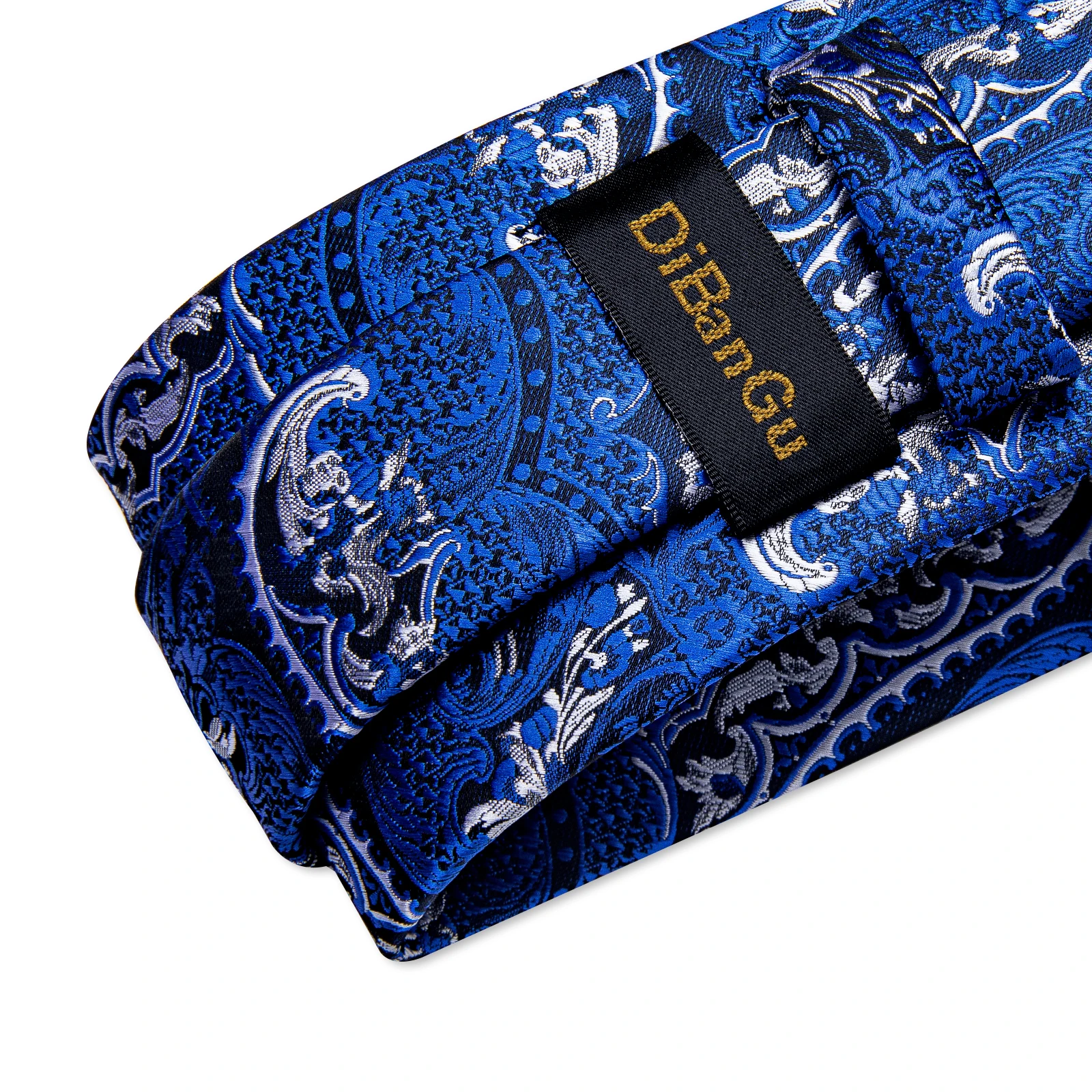 160 cm Langes Herren-Krawatten-Set mit Einstecktuch und Manschettenknöpfen, Hochzeits- und Party-Accessoires, Krawatten, Geschenk für Männer, Großhandel – Detail 10