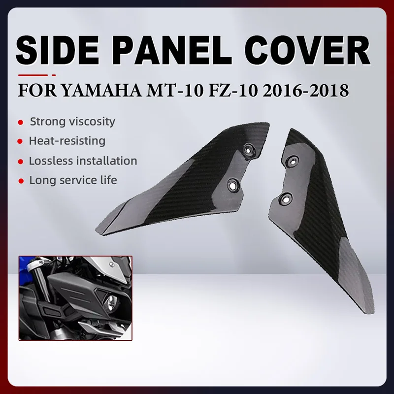 

For YAMAHA MT10 MT-10 FZ10 FZ-10 2016-2018 ABS Motorcycle Windshield Side Panel Cover Wind Deflector Fairing