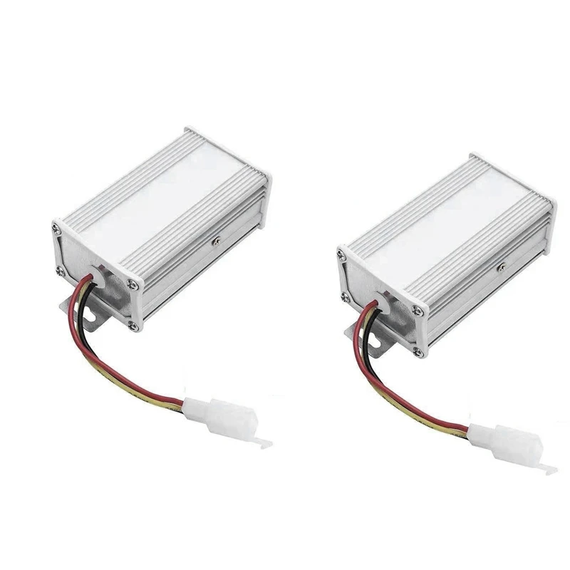 2X Electronic Transformer DC 36V 48V 60V 72V To 12V 10A Electric Bicycle Converter Adapter Down Transformer