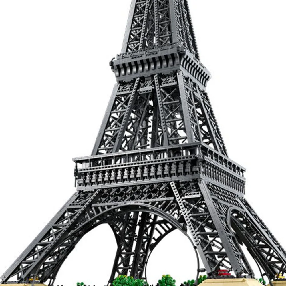 IN STOCK 10001pcs ICONS 10307 Eiffel Tower Paris World Famous Architecture Christmas Gift，Not Compatible with Legoed,10001pcs.