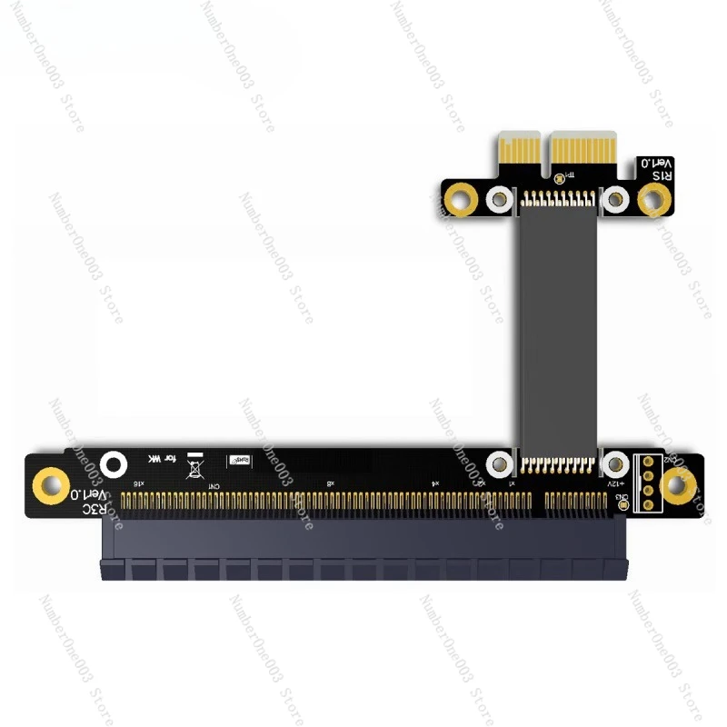 Graphics Card Sound Card Extension Cable 3.0 X16 To 1x A N Card Full Speed Compatible With
